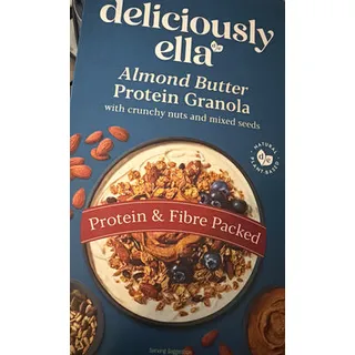Deliciously Ella Almond Butter Protein Granola, front of pack