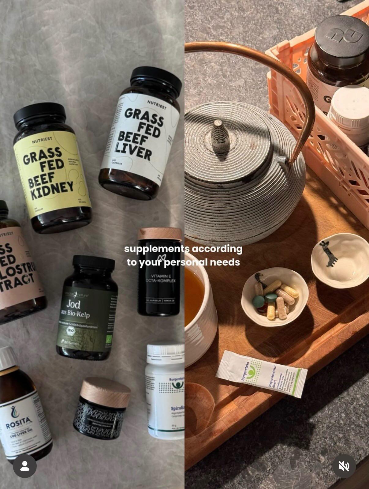 Nutriest supplements as part of a daily routine